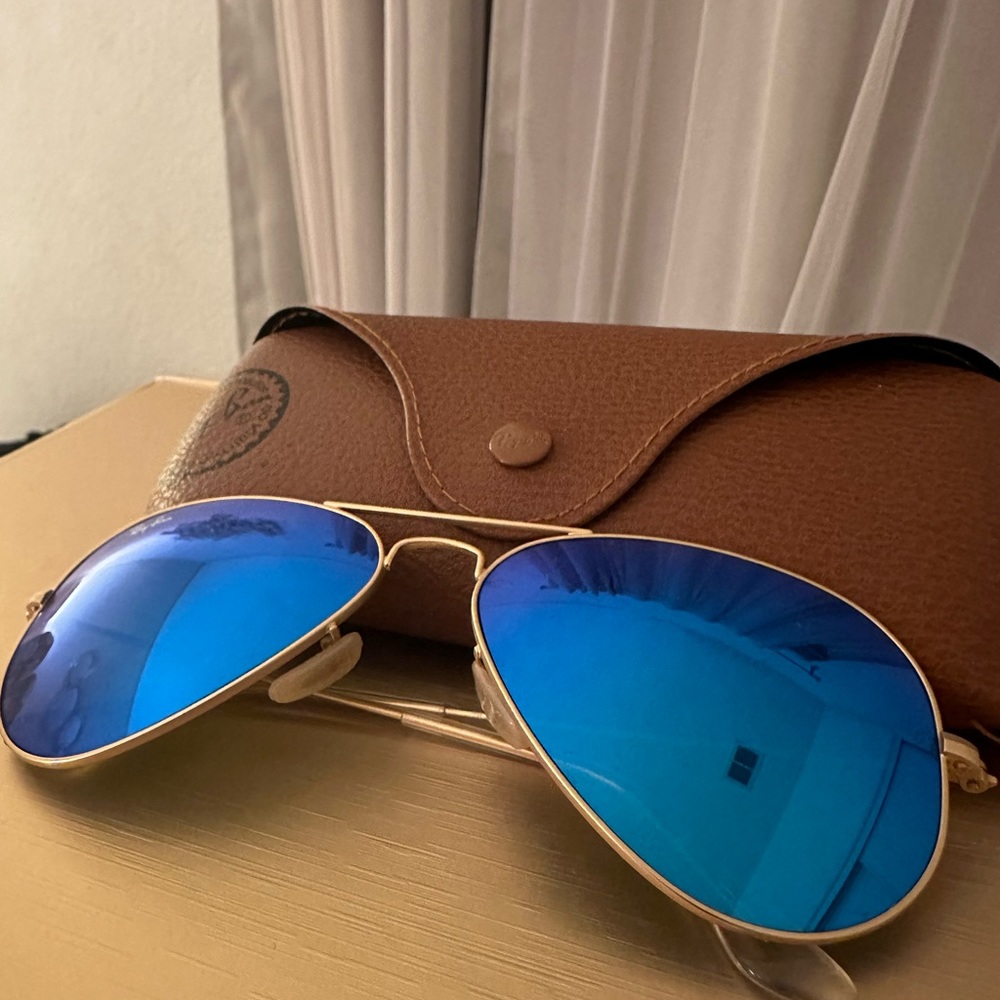 Frame Shape Pilot Frame Color Matte Gold Frame Ma… - image 2